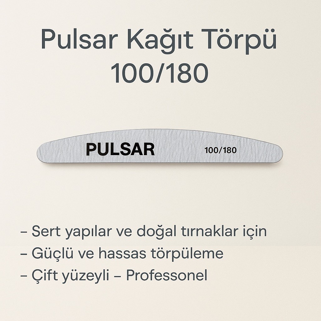 PULSAR Kağıt Törpü 25 Adet 100/180