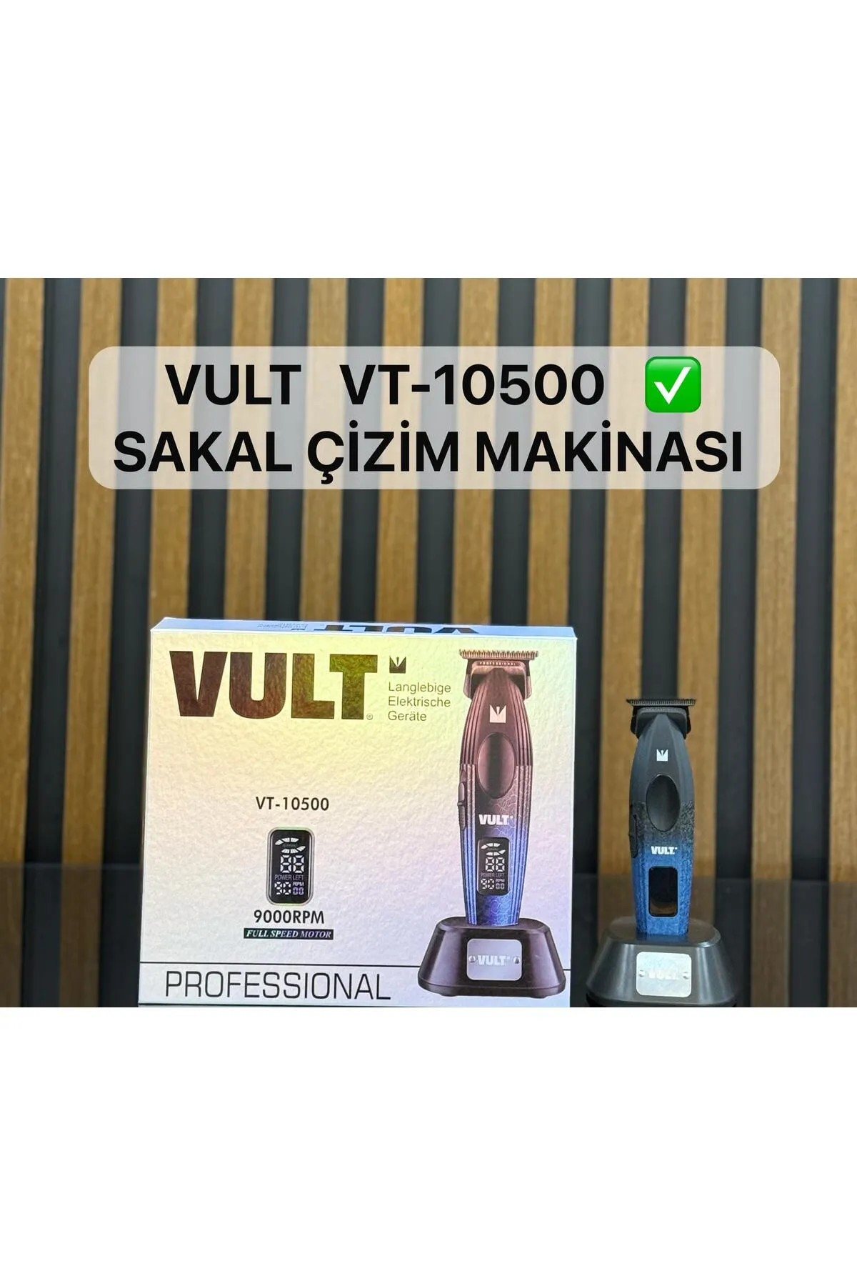 VT-10500 profesyonel saç sakal Çizim tıraş makinesi
