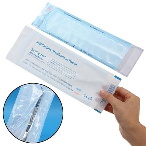 Steril Pack – 200 Adet Tek Kullanımlık Sterilizasyon Poşeti