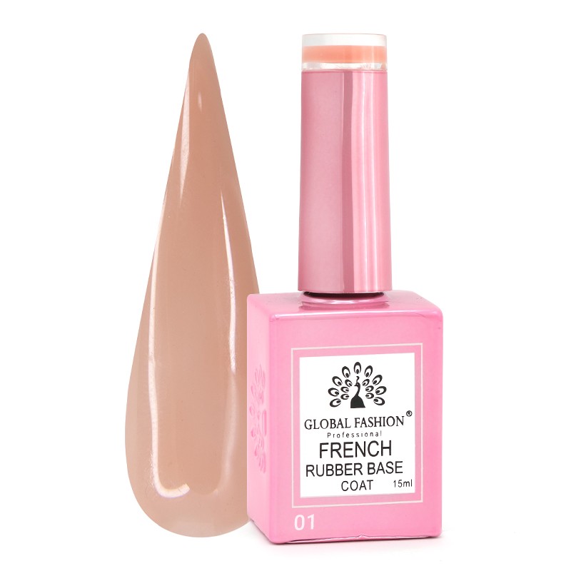 Global Fashion French Rubber Base Coat 15 ml