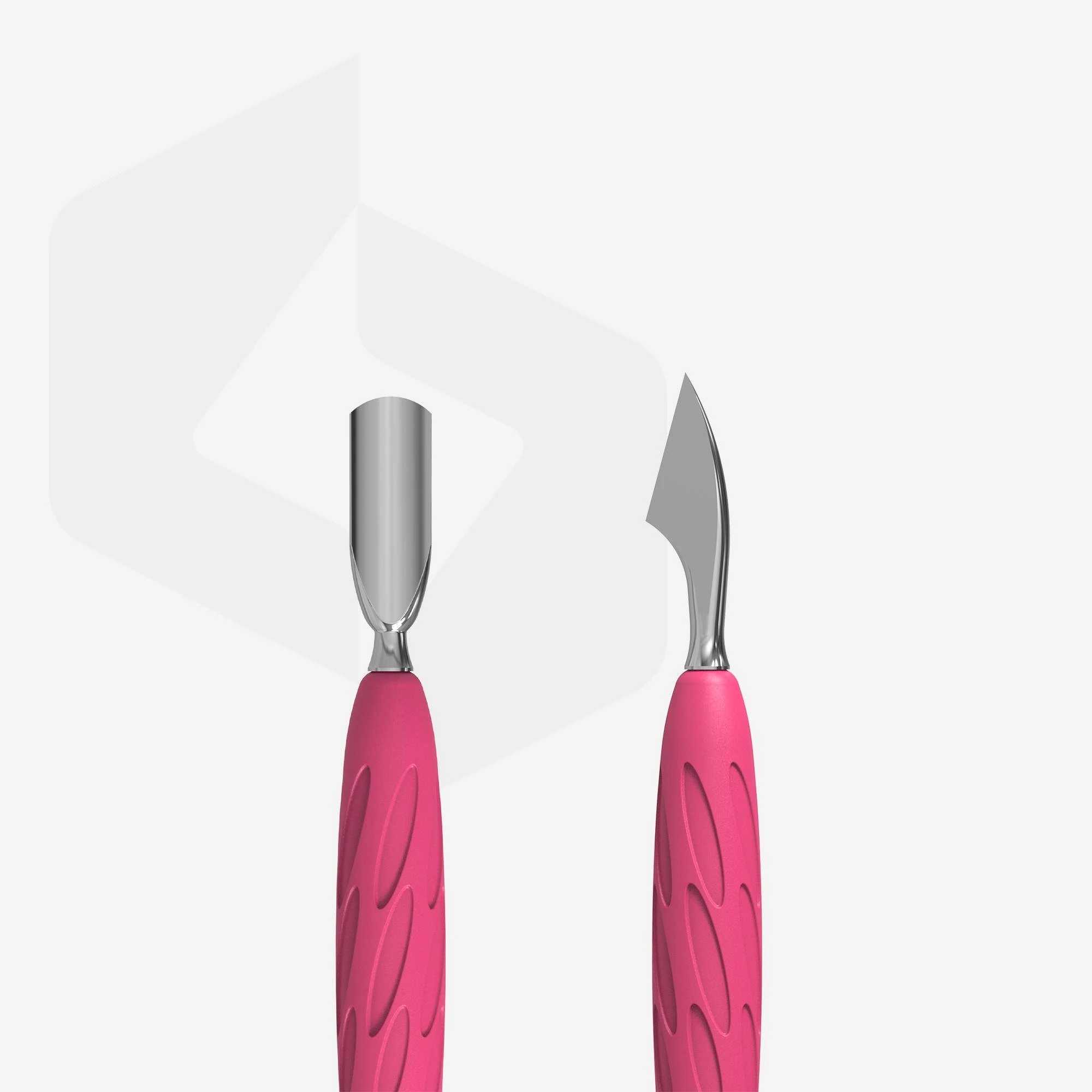 ''Gummy'' UNIQ 10 TYPE 3 Silikon Saplı Tırnak Eti İtici (Dar Yuvarlak İtici + Üçgen Üç)