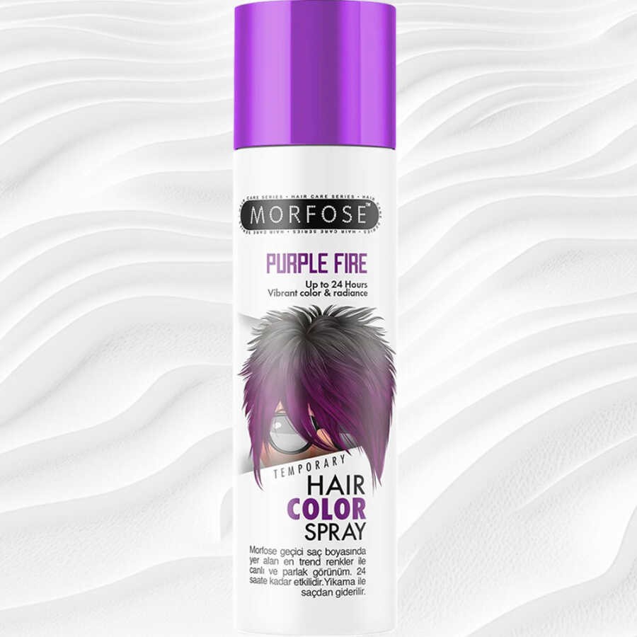 Morfose Hair Color Sprey 150 Ml Purple