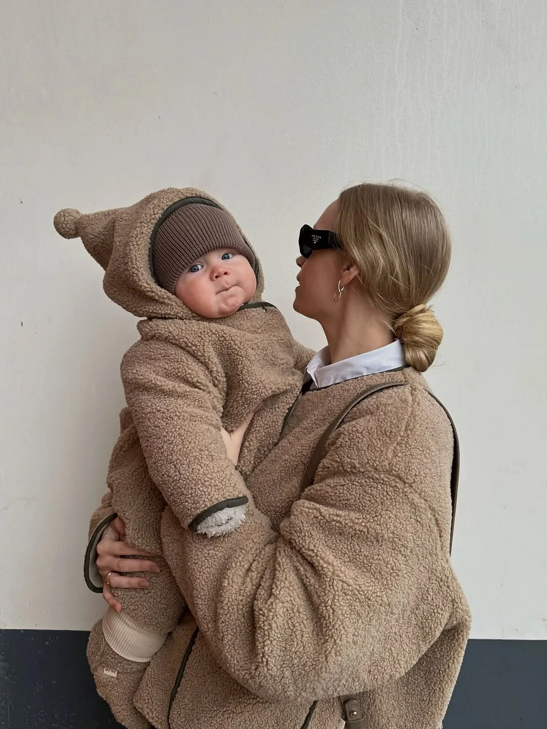 Anne Bebek Takımı | Teddy Kadın Mont | Bebek Tulum & Mont