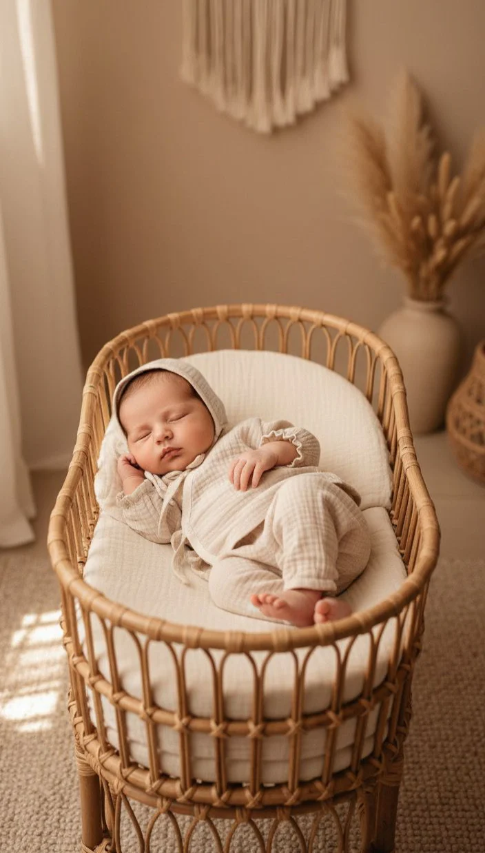 Erkek Bebek Alt Üst Takım 3'lü Set | Yenidoğan & Bebek Giyim - Bej