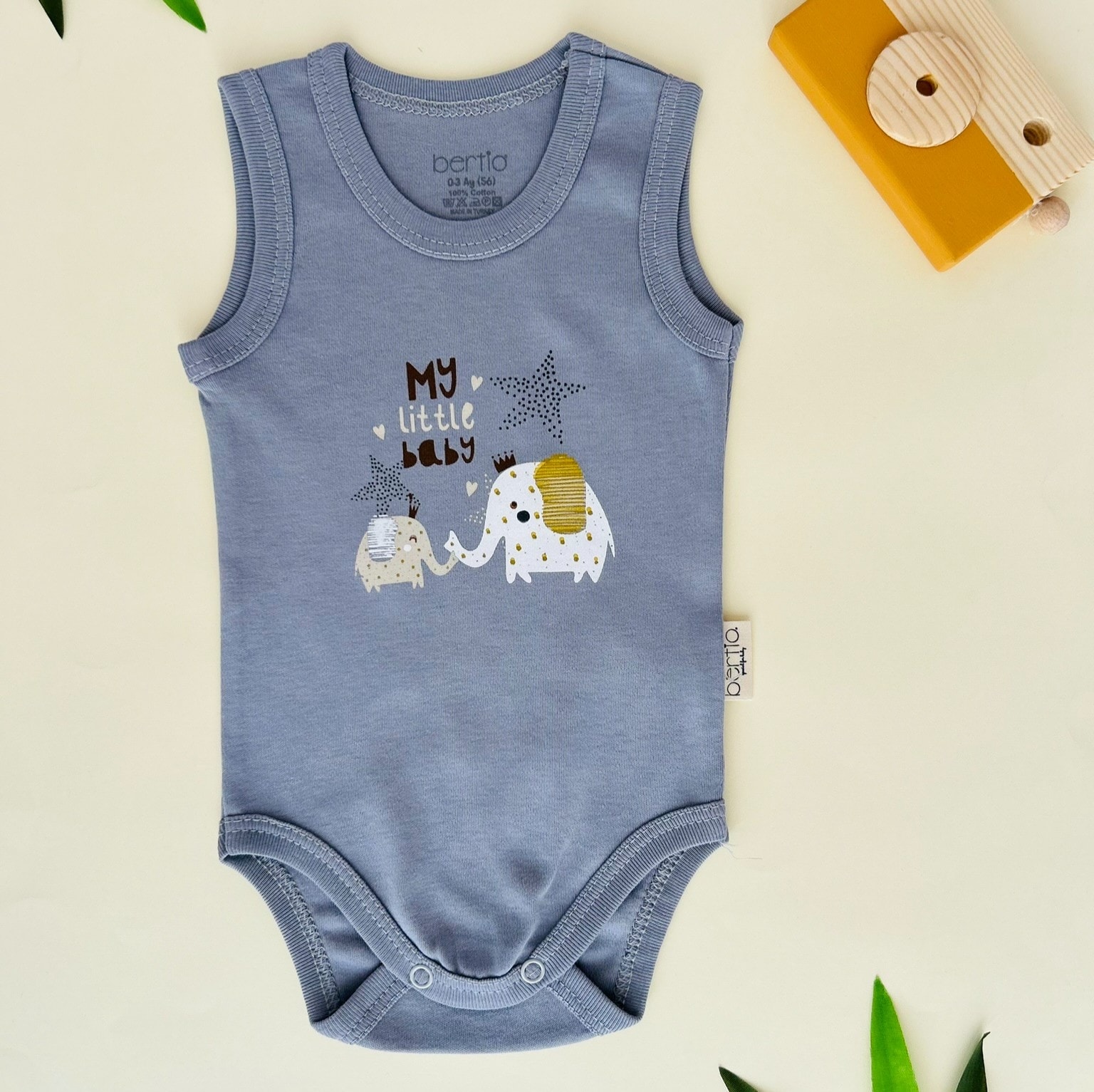 Fil Desenli Atlet Body | Bebek Giyim