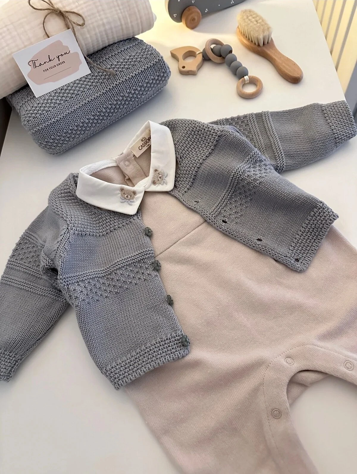 Unisex 6'lı Bebek Hediye Seti | Bebek Hediyelik