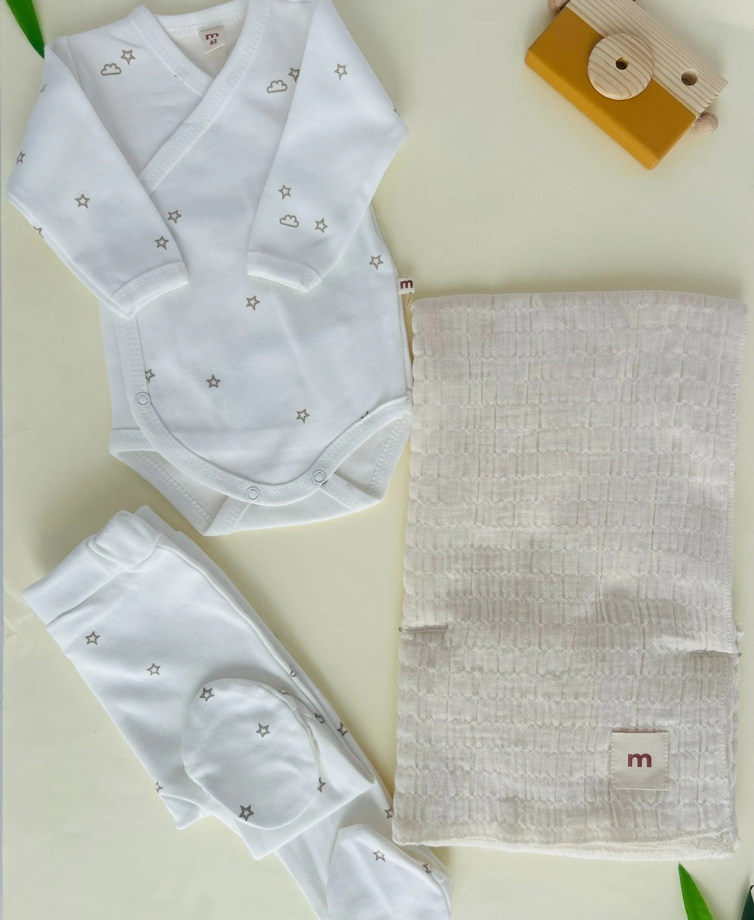 3'lü Hastane Çıkış Seti | Yenidoğan & Bebek Giyim