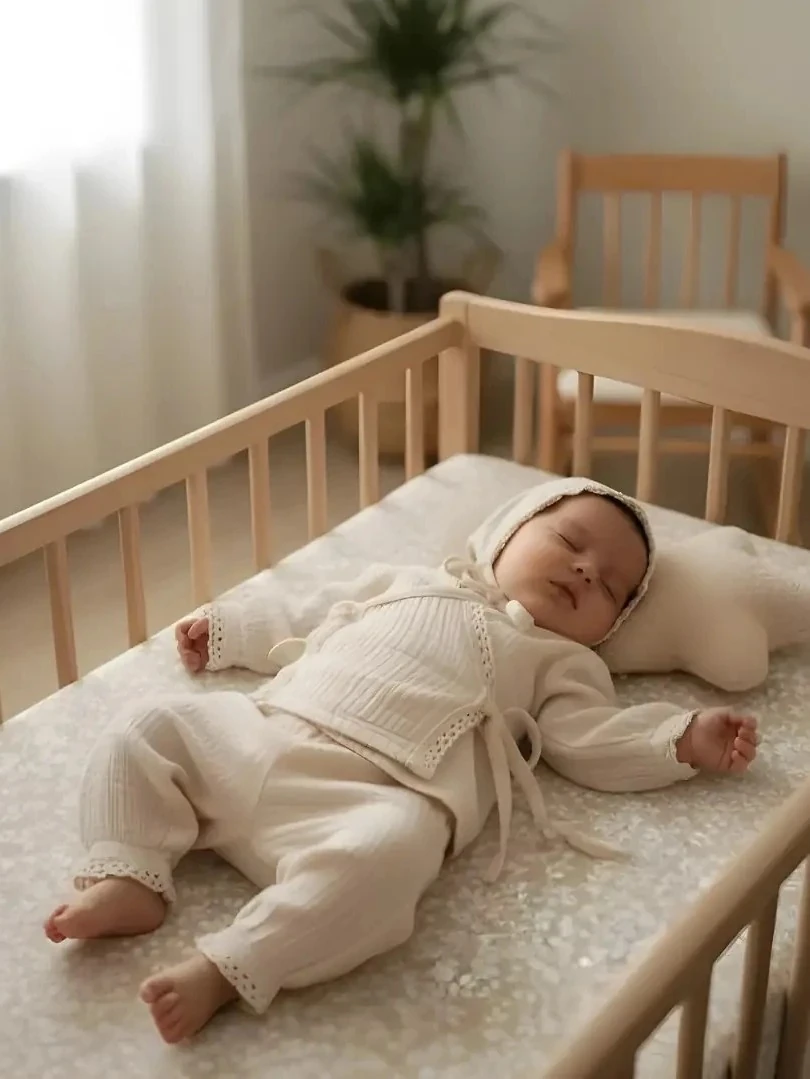 Anne Bebek Takımı | Prenses Serisi | Bej | DLB 1055