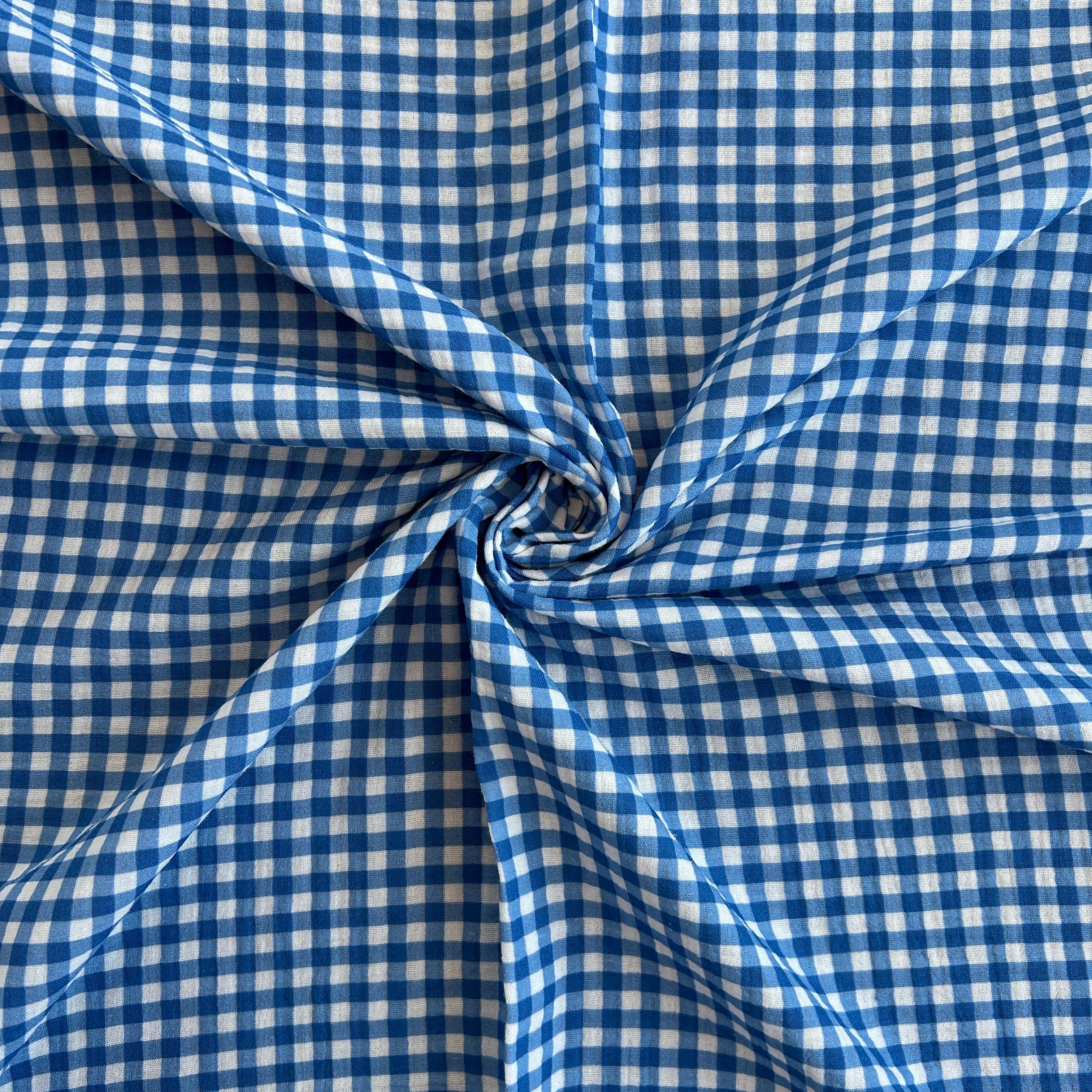 Pattern Double Layer Cotton Muslin Fabric / DRY 161 
