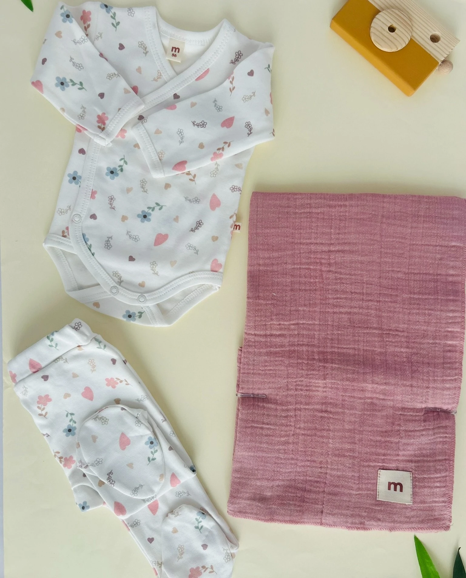 3'lü Hastane Çıkış Seti | Yenidoğan & Bebek Giyim