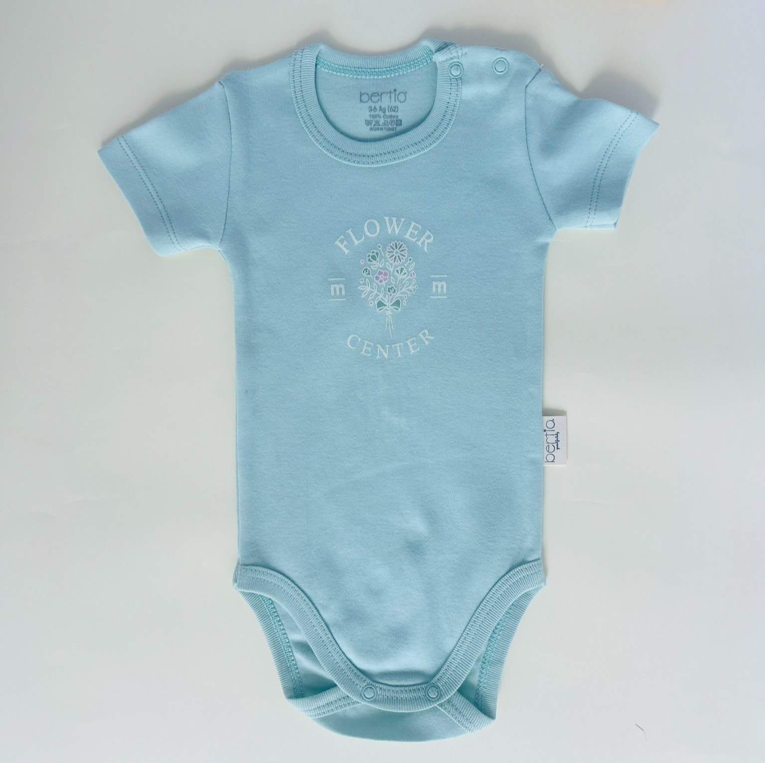 Kısa Kollu Bebek Body | Bebek Giyim