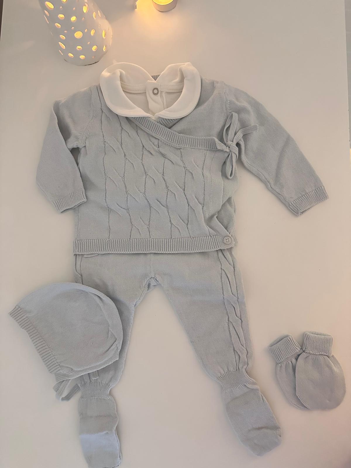 Erkek Bebek 8'li Hediye Seti | Bebek Hediye Kutusu | Yenidoğan & Bebek Giyim