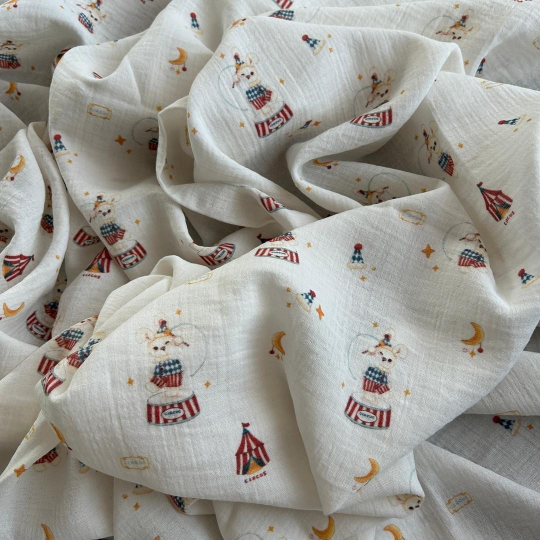 Toptan Müslin Kumaş / Bebek / Çocuk Desenli / DRY - 205