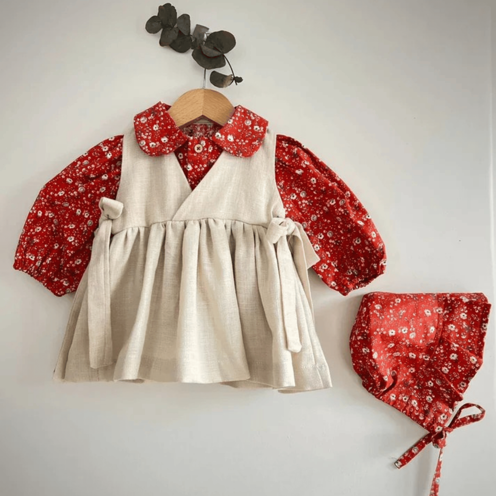 Kız Bebek Çiçek Desenli Elbise | Bebek Giyim