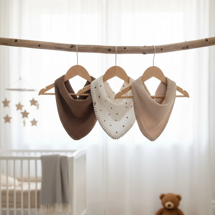 Çok Amaçlı 4N1 Müslin Önlük (3'lü Set) - Set 5