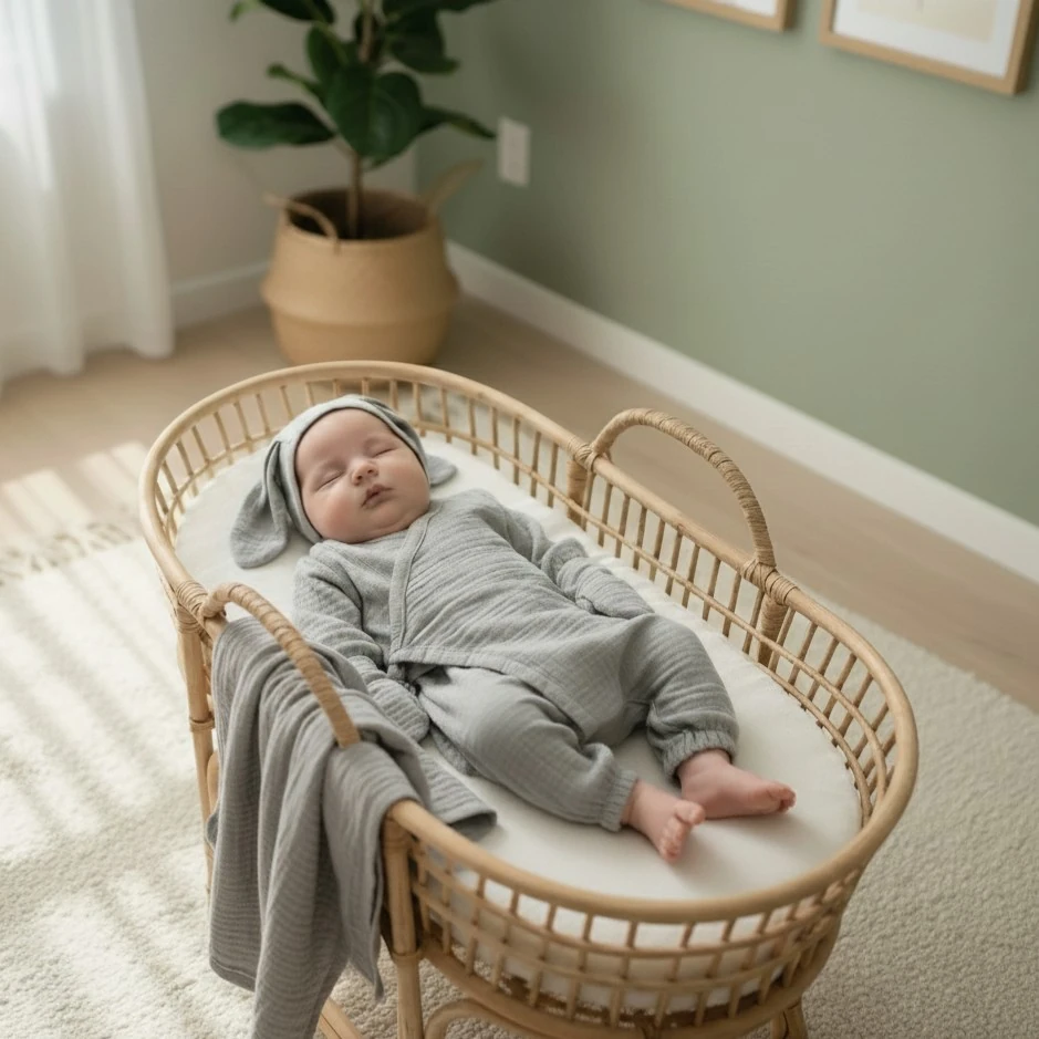 Erkek Bebek Alt Üst Takım 6'lı Set | Gri | Yenidoğan & Bebek Giyim