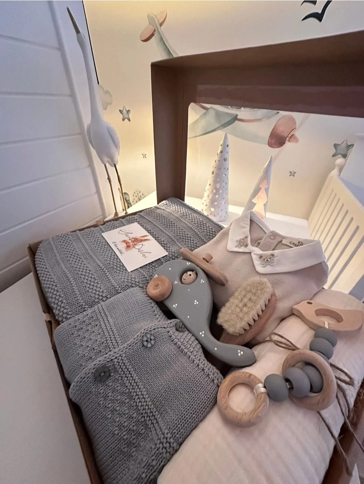 Unisex 6'lı Bebek Hediye Seti | Bebek Hediyelik