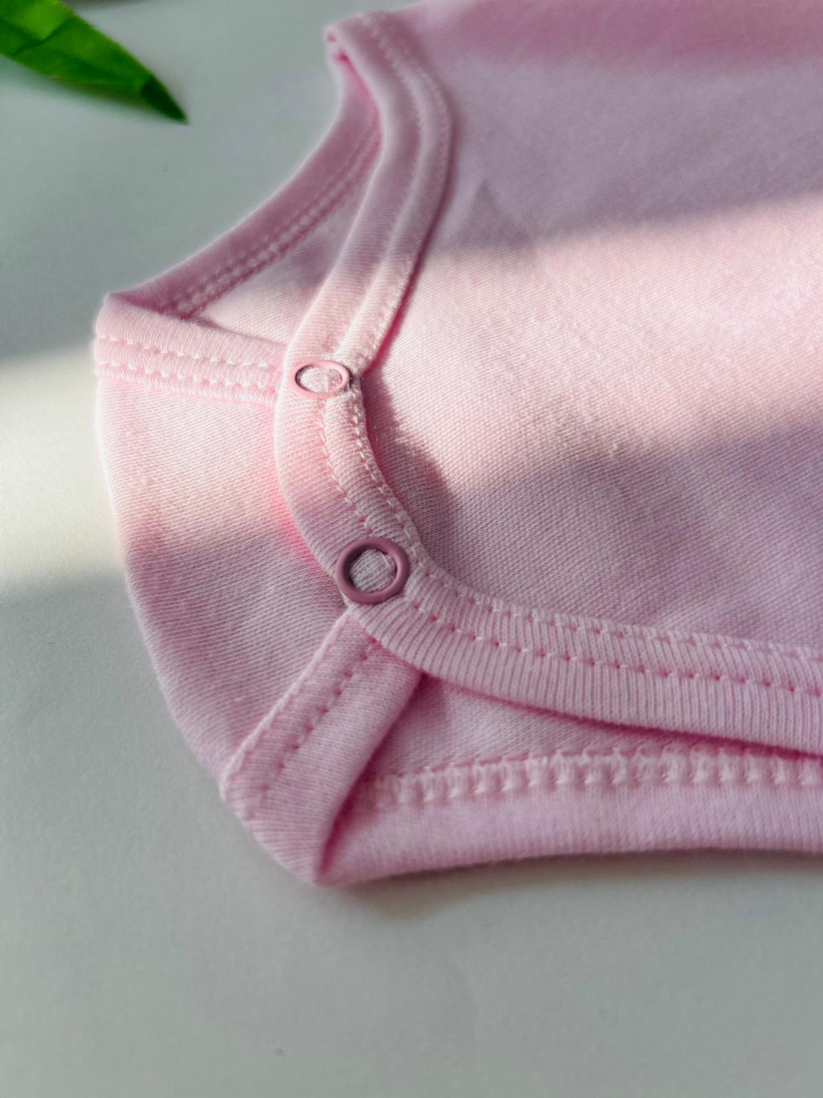 Uzun Kollu Bebek Body | Yenidoğan & Bebek Giyim - Pembe