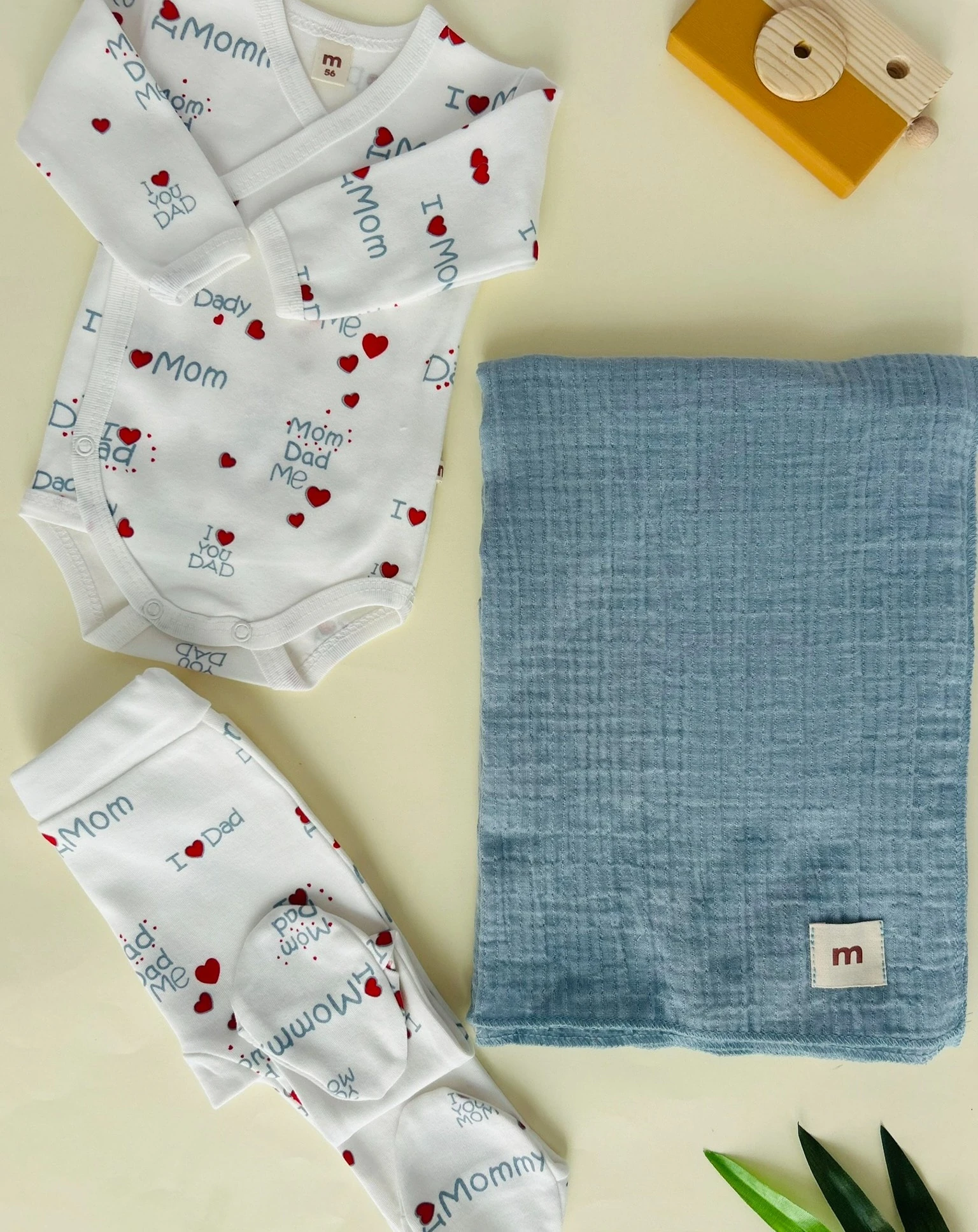 3'lü Hastane Çıkış Seti | Yenidoğan & Bebek Giyim