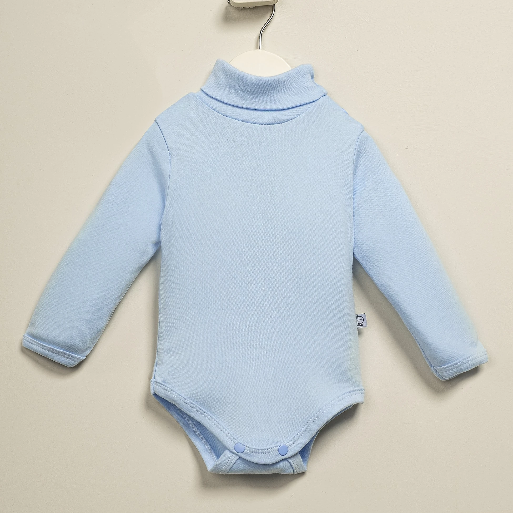 Boğazlı Uzun Kollu Erkek Bebek Body | Bebek Giyim