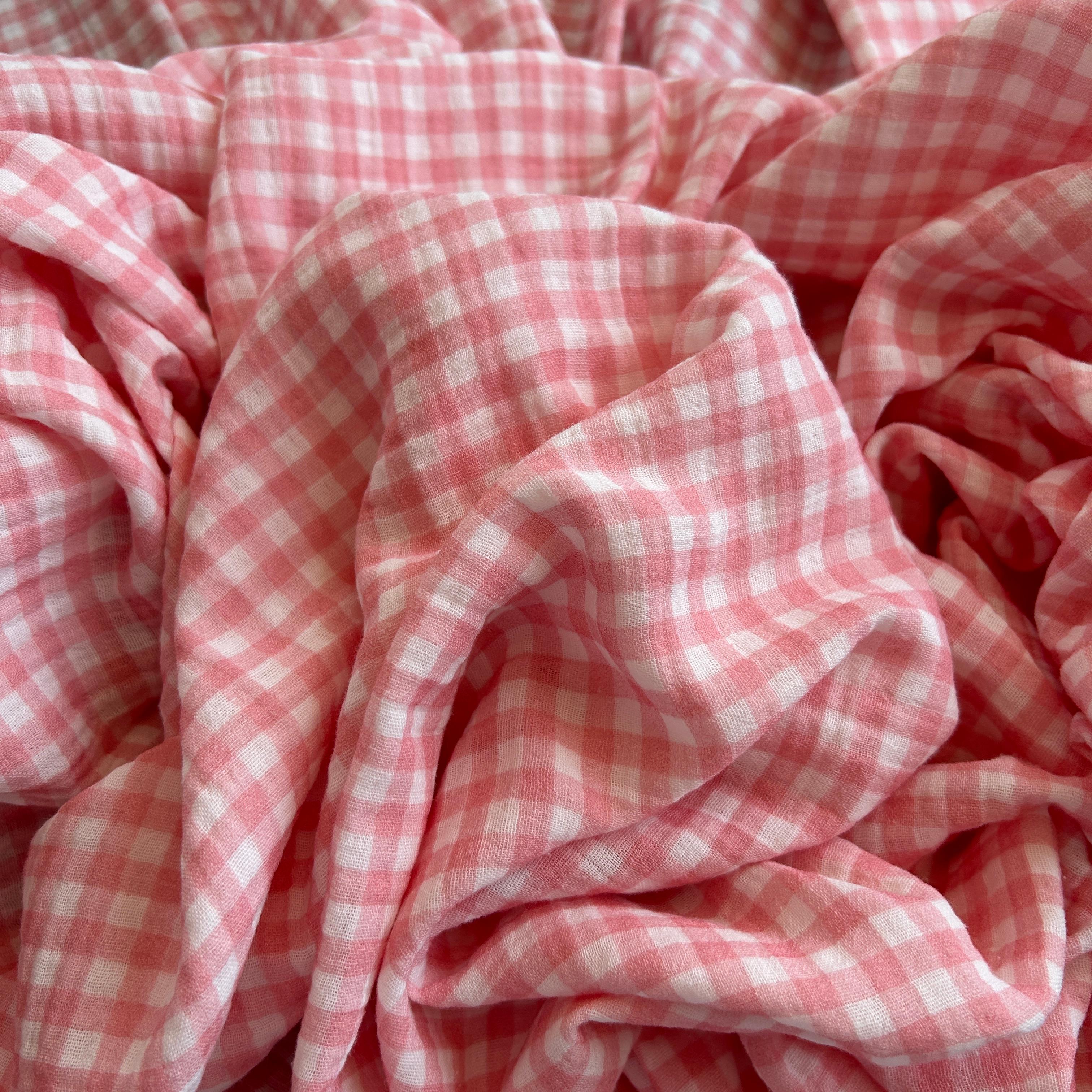 Pattern Double Layer Cotton Muslin Fabric / DRY 161 
