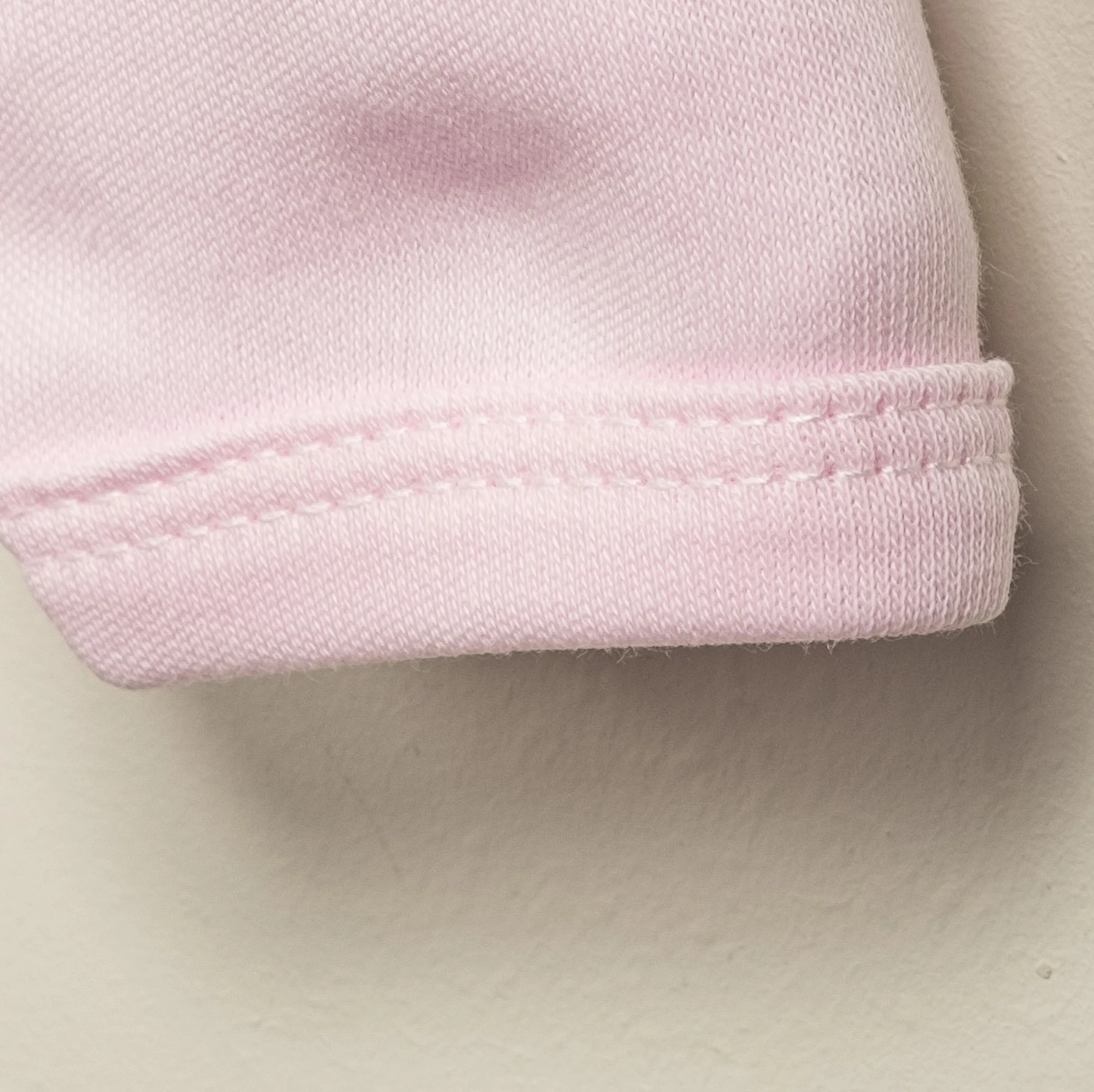 Boğazlı Uzun Kollu Kız Bebek Body | Bebek Giyim - Pembe