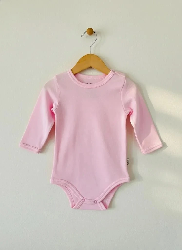Uzun Kollu Bebek Body | Yenidoğan & Bebek Giyim - Pembe