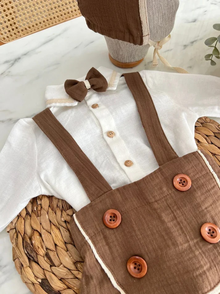 Erkek Bebek Salopet Takım | Yenidoğan & Bebek Giyim