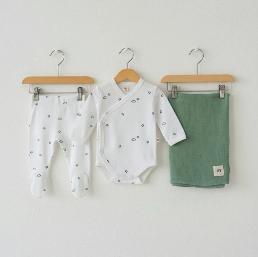 3'lü Hastane Çıkış Seti | Yenidoğan & Bebek Giyim