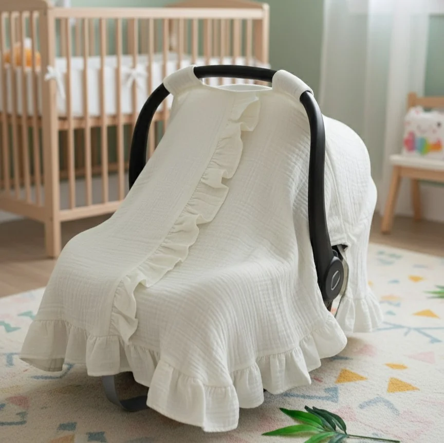 Müslin Puset Örtüsü | Bebek Aksesuarları