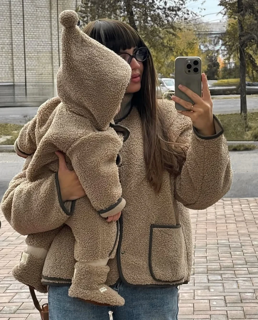 Teddy Kadın Mont | Kadın Giyim