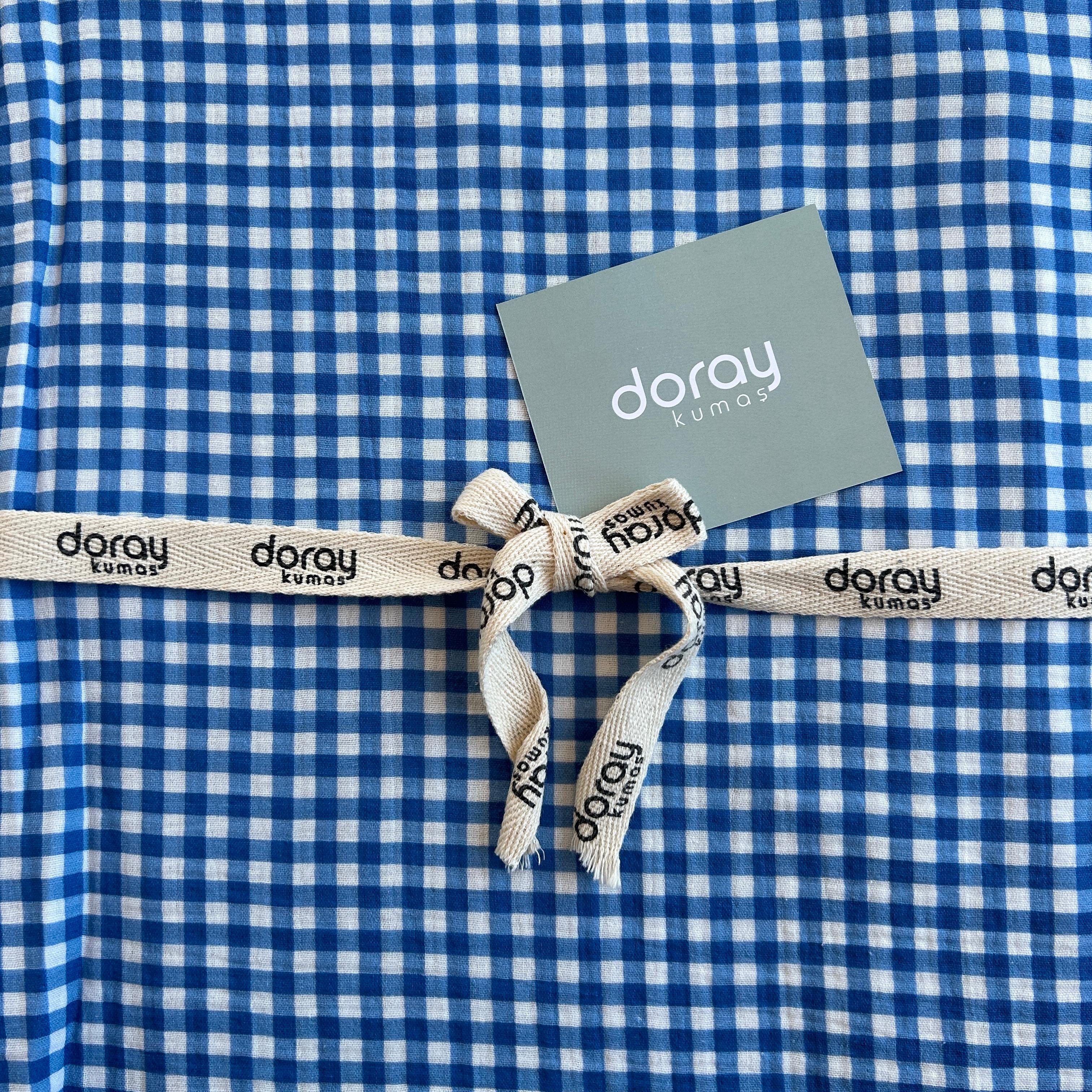 Pattern Double Layer Cotton Muslin Fabric / DRY 161 
