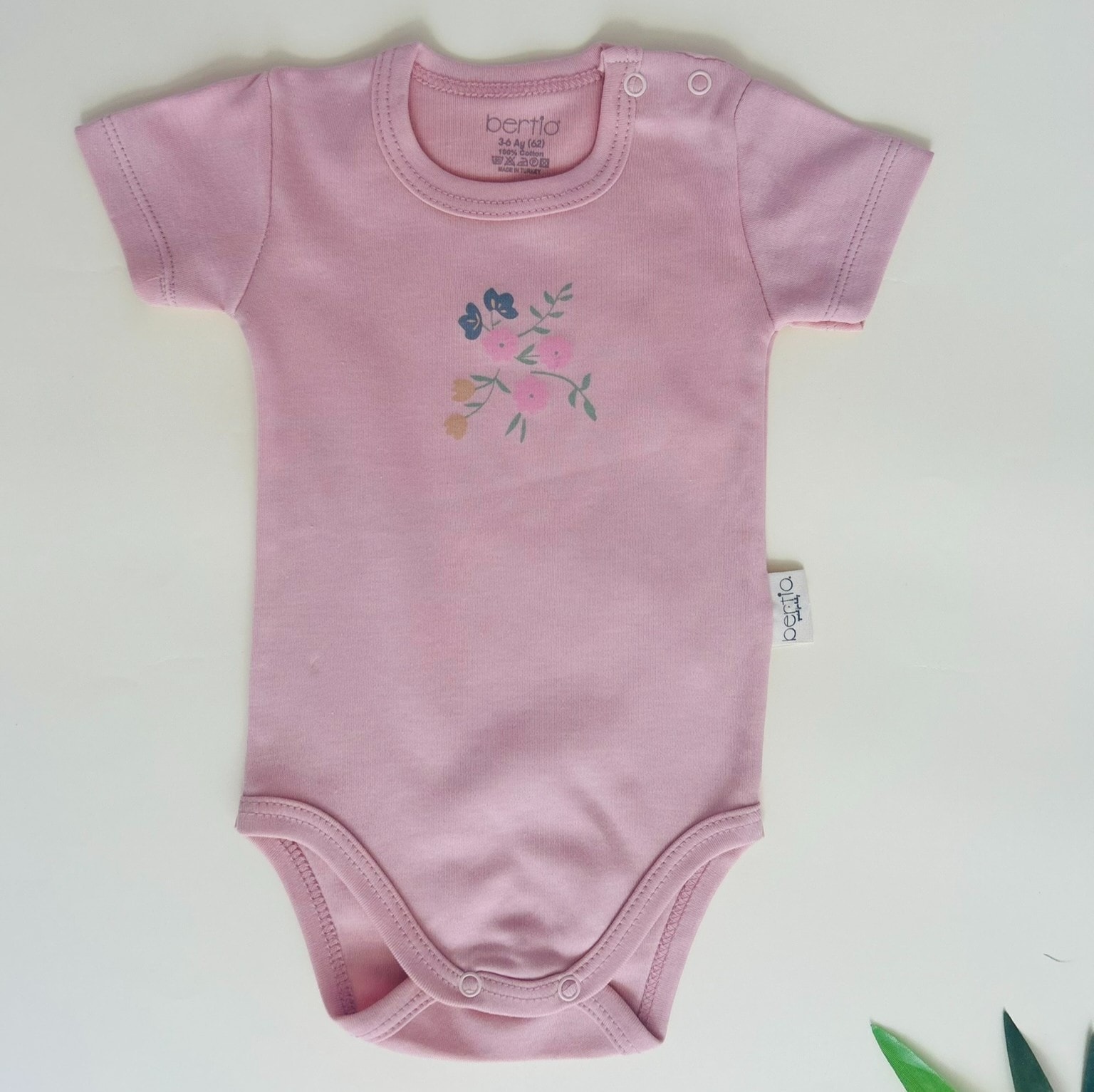 Kısa Kollu Bebek Body | Bebek Giyim