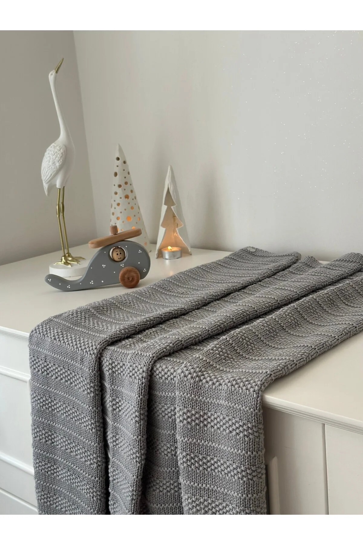 Kız Bebek 6'lı Hediye Seti | Yenidoğan & Bebek Giyim - Gri