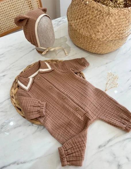 Erkek Bebek 2'li Tulum Set | Yenidoğan & Bebek Giyim