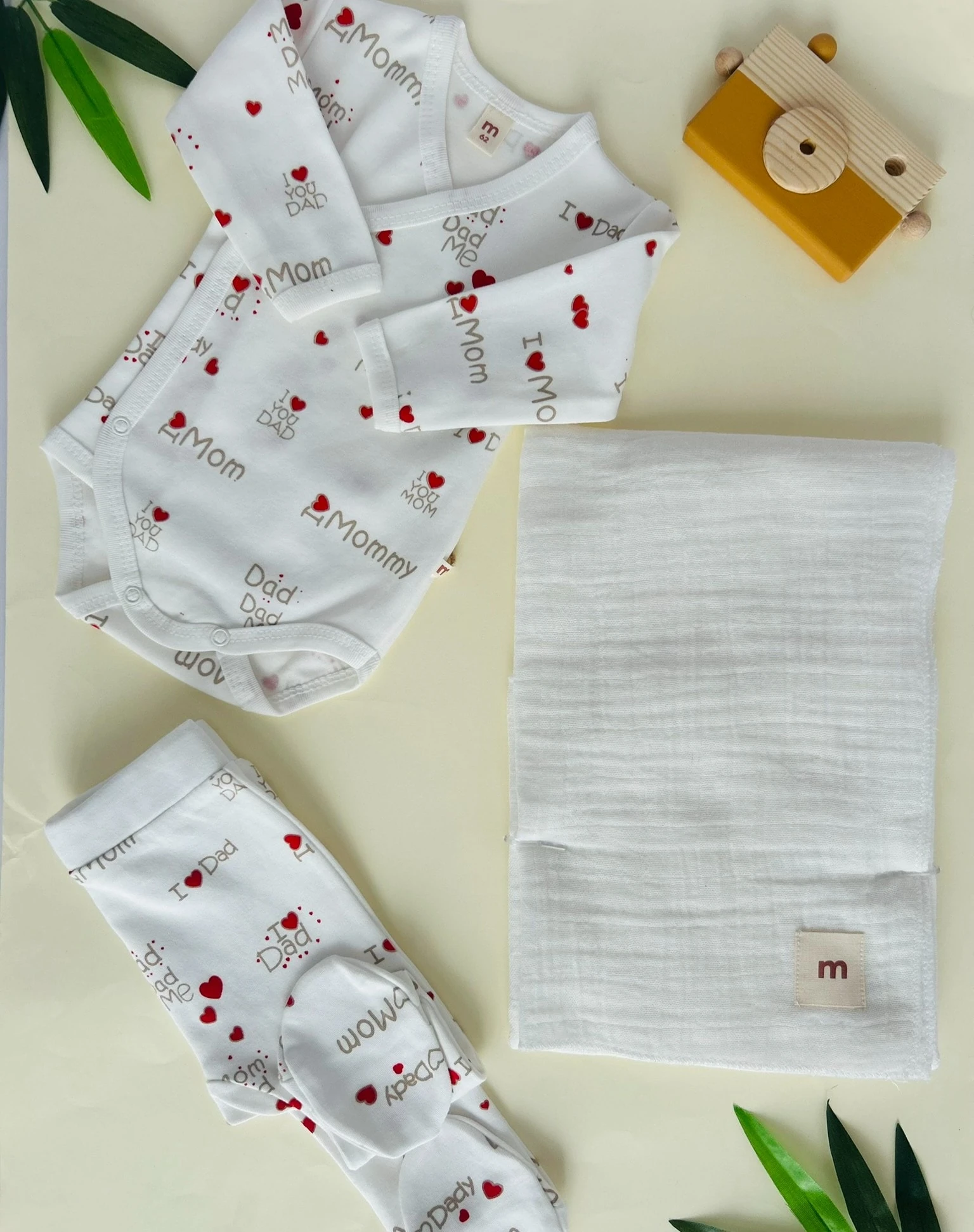 3'lü Hastane Çıkış Seti | Yenidoğan & Bebek Giyim