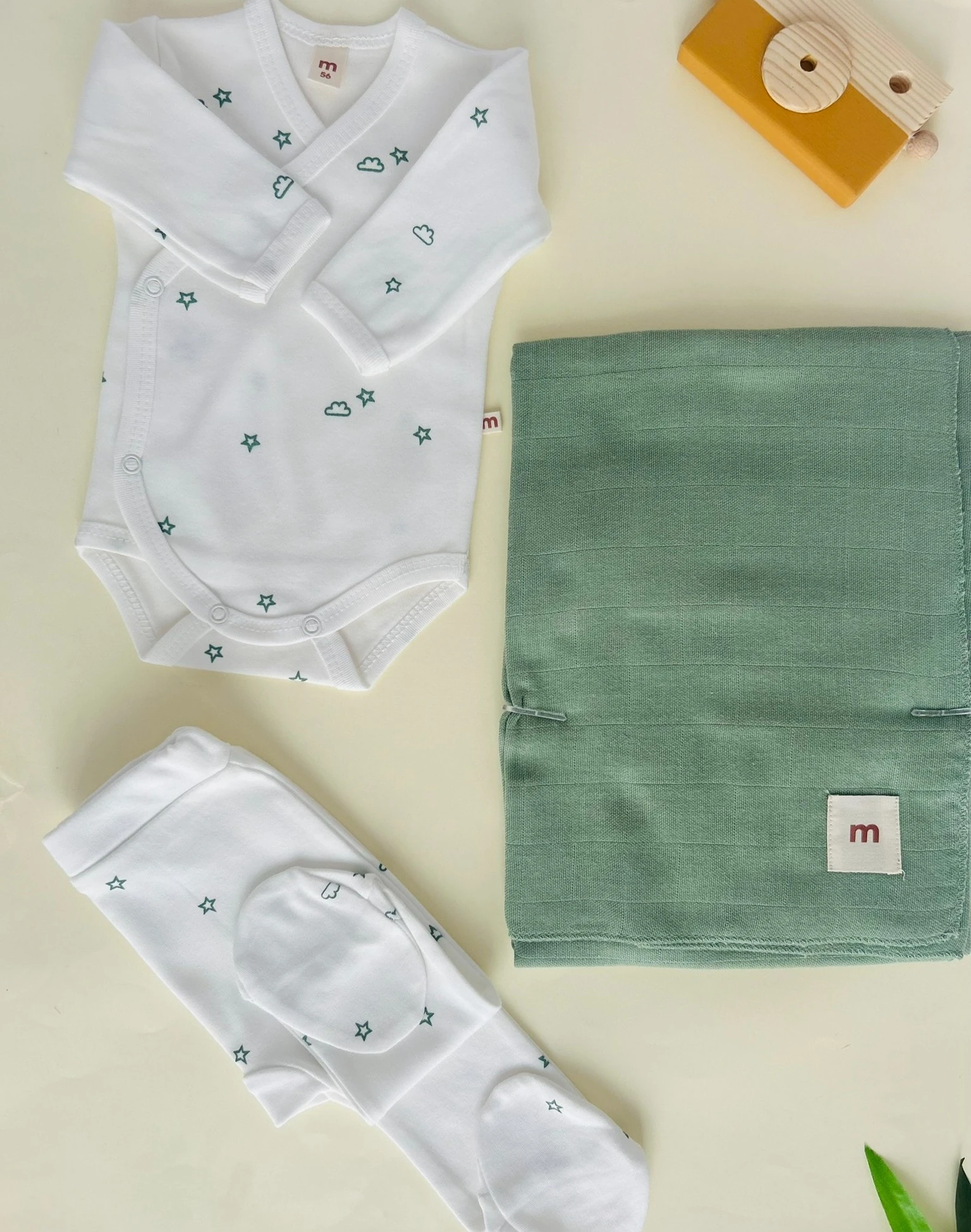 3'lü Hastane Çıkış Seti | Yenidoğan & Bebek Giyim