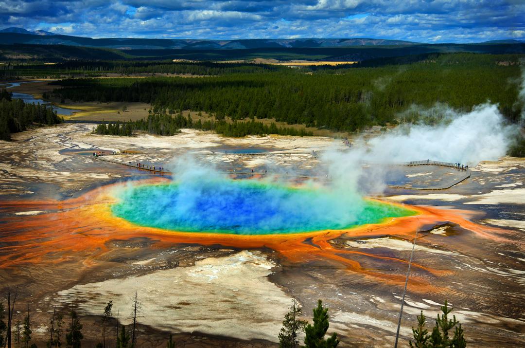 ABD'deki Yellowstone Ulusal Parkı