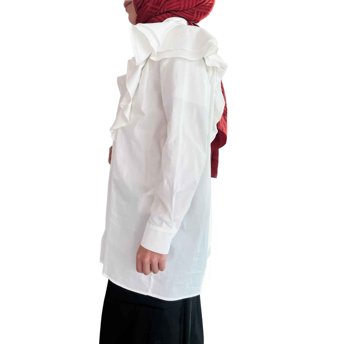 Fırfır Detaylı Gömlek