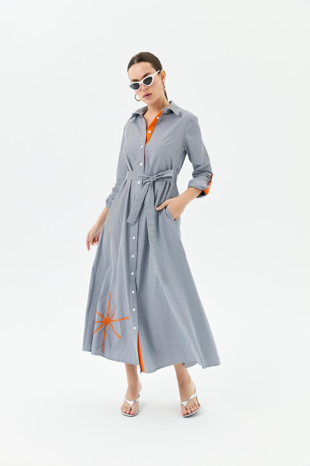 Poplin Elbise