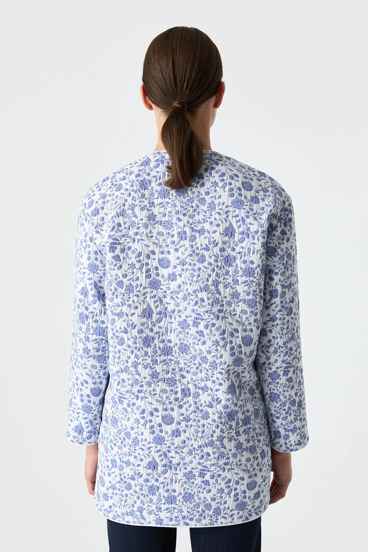 Yeni İnce Kapitone Desenli Mont