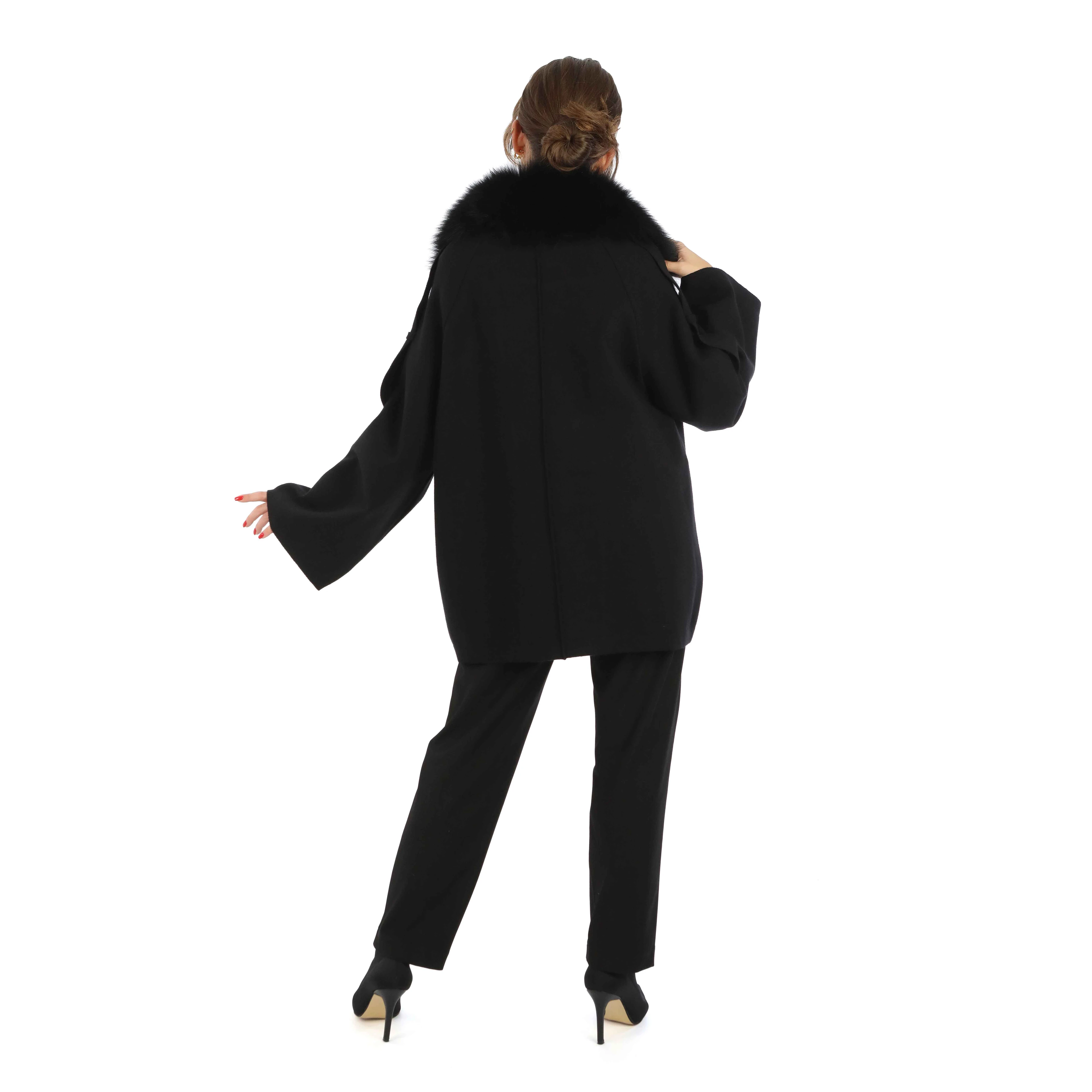 Kürk Yaka Detaylı Mont