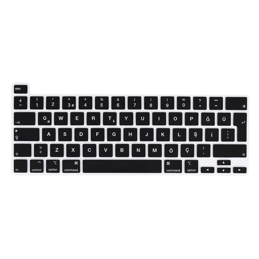 Apple Macbook 13.3' Pro 2022 M2 Zore Klavye Koruyucu Silikon Ped image