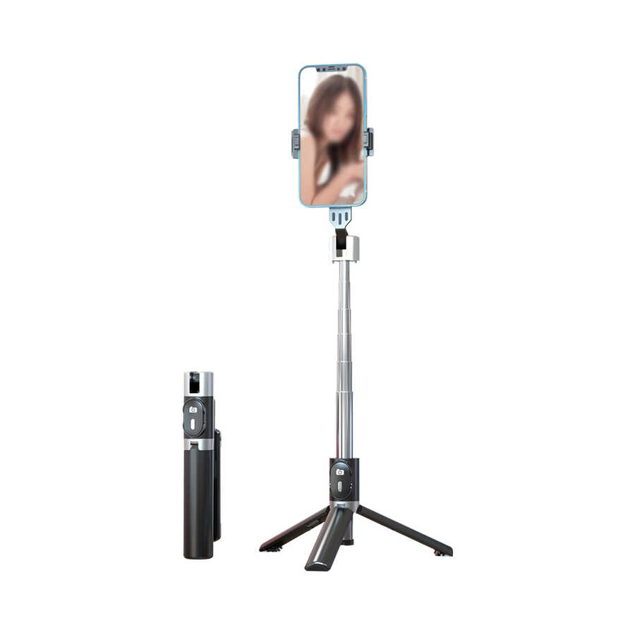 Zore P60 Plus Çok Fonksiyonlu Selfie Çubuğu image