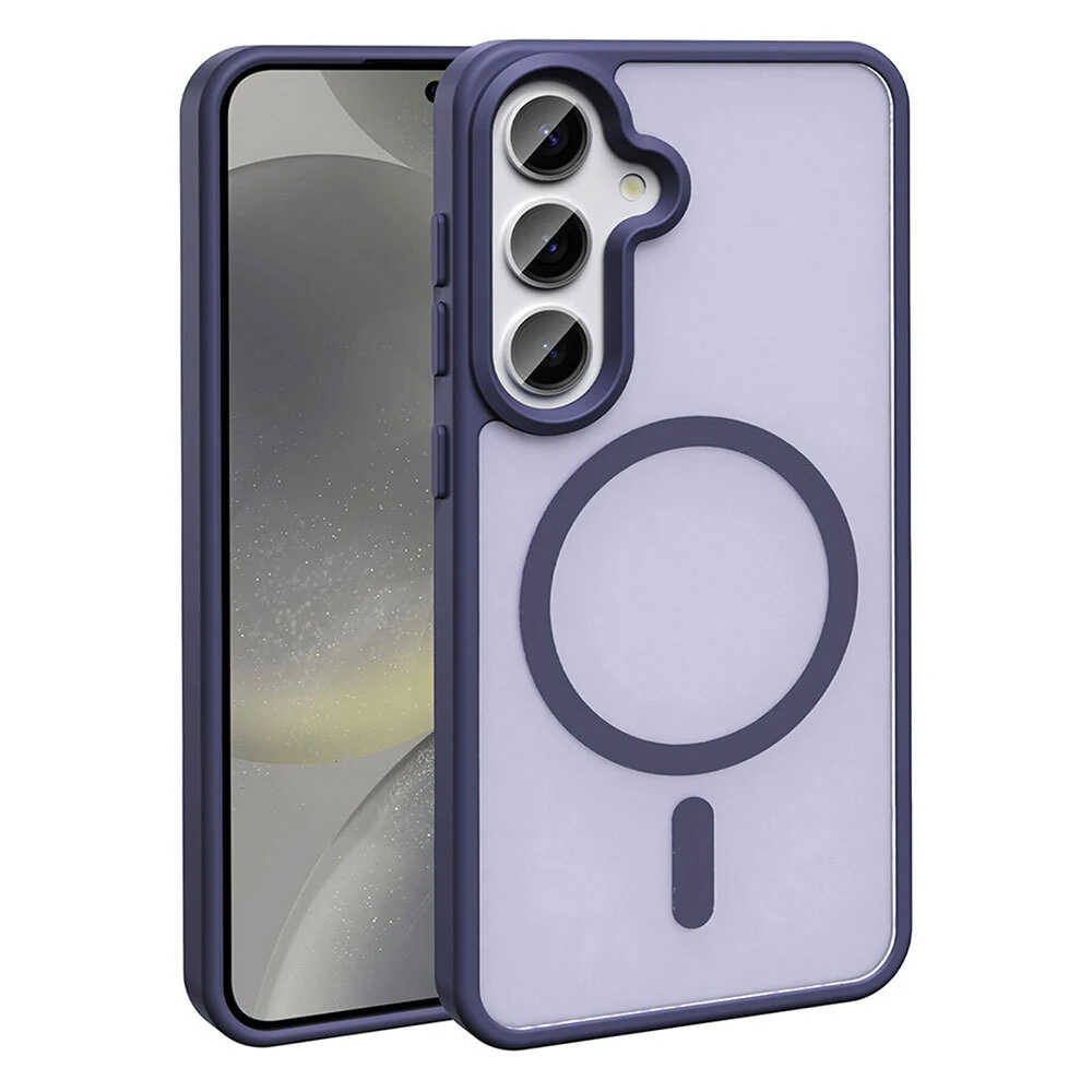 Galaxy S25 FE Kılıf M-safe Şarj Özellikli Mat Arka Yüzey Zore Sio Kapak image