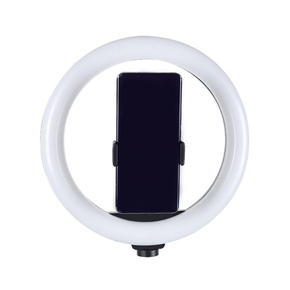 Zore MJ20 RGB Light 8 inç Işıklı Telefon Tutucu Ring Light image
