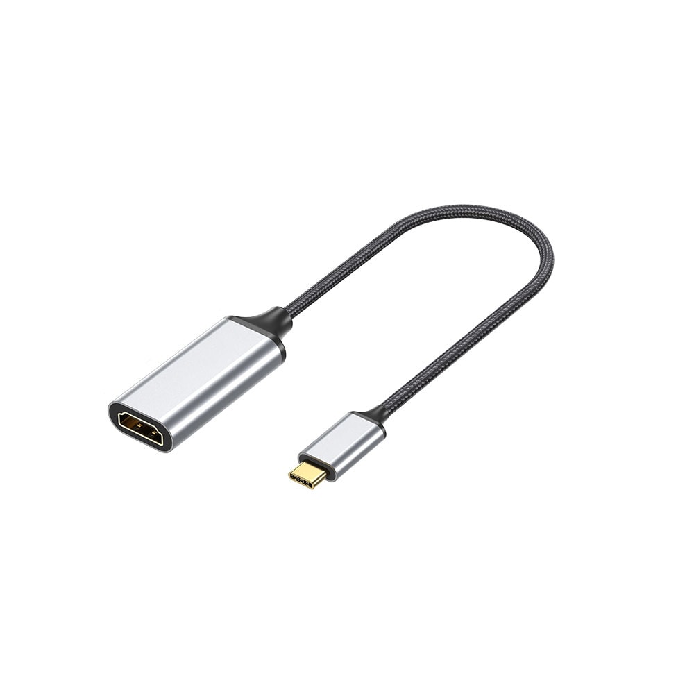 Zore QG05 8K 60 Hz Görüntü Kalitesi Type-C to HDMI Dönüştürücü 15cm image