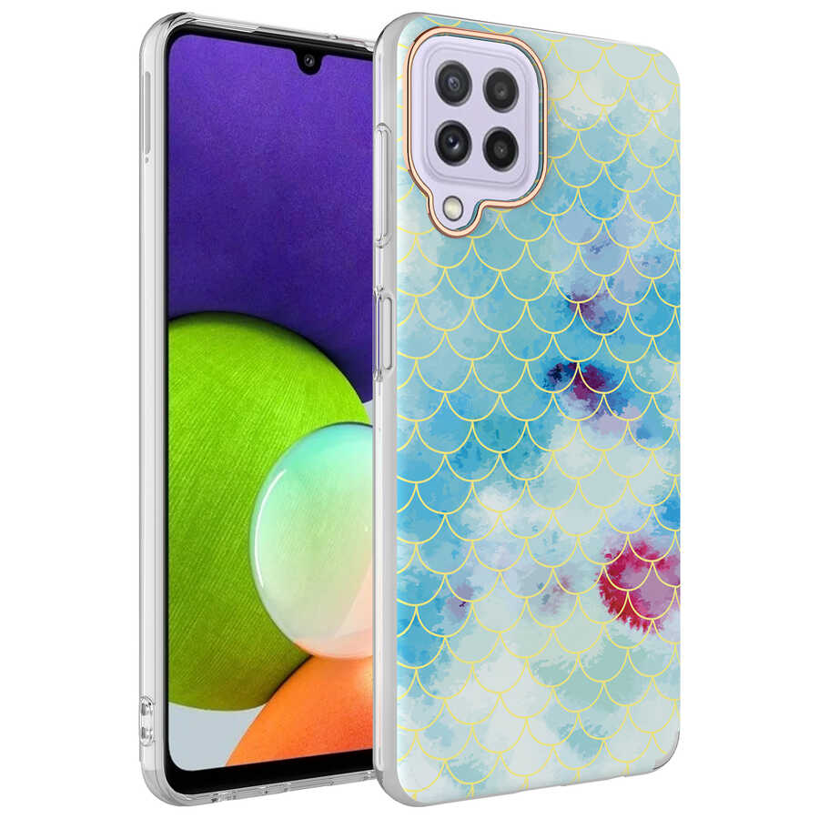 Galaxy A22 4G Kılıf Zore Bella Kapak main variant image