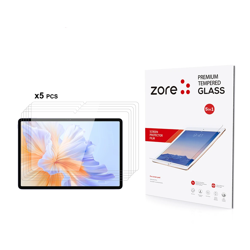 Honor Pad V9 Zore 5in1 Tablet Temperli Cam Ekran Koruyucu image