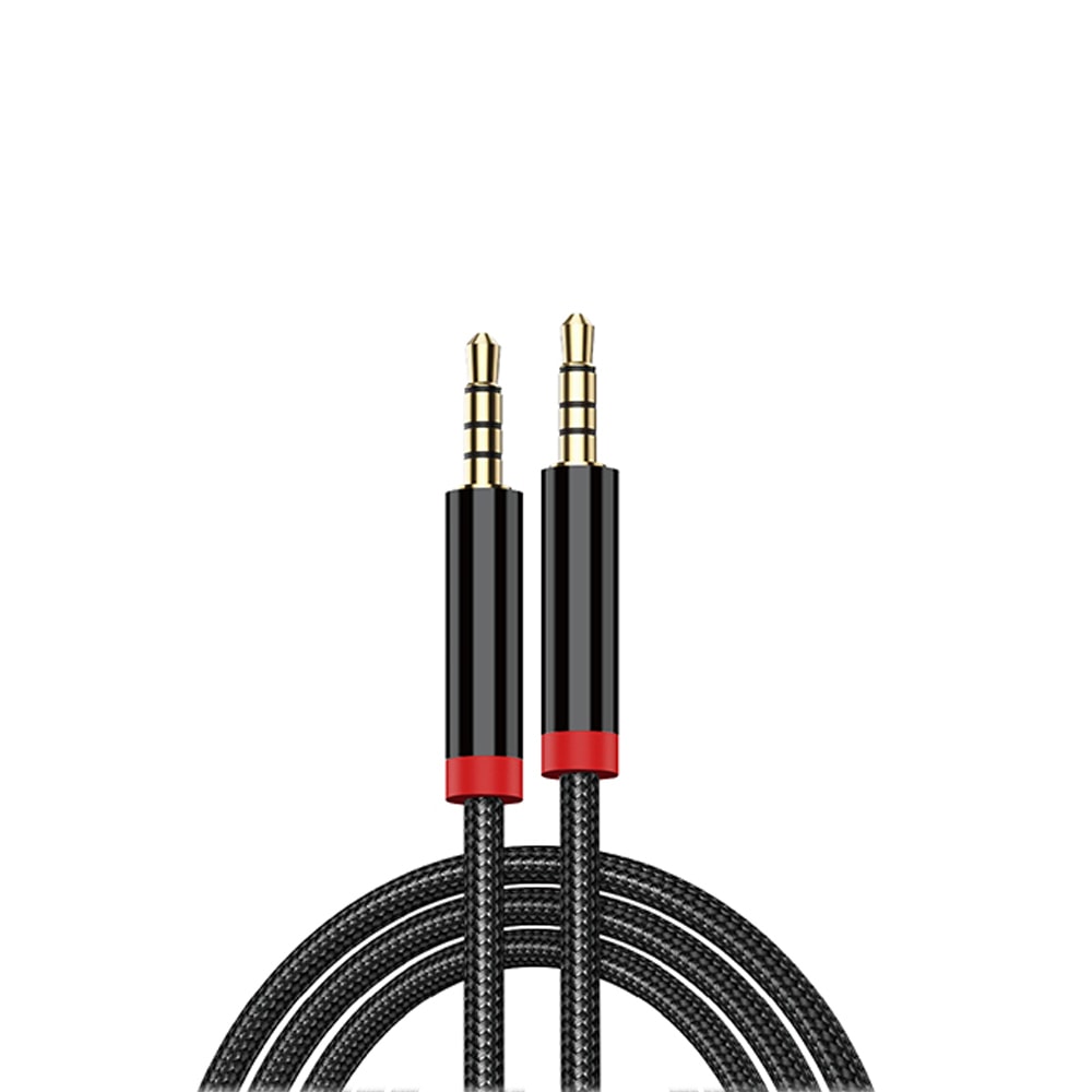 Zore AU-708 Örgü Tasarımlı Aux Audio Kablo 3.5mm 3m image